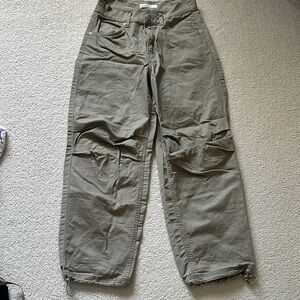 Oak and Fort double faced cargo pants